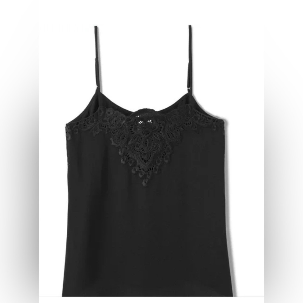 Cabi #6533 Black Baroque Cami